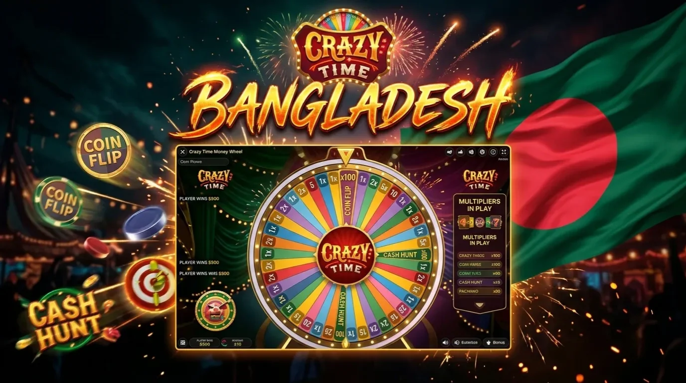 Crazy Time Live for Bangladeshi Players